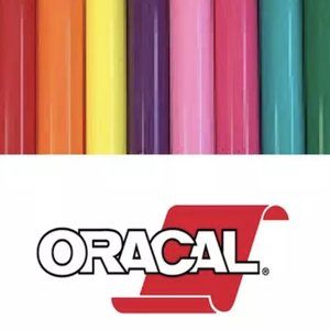 40 Sheets 12" x 6" Oracal 651 Outdoor Crafting DIY Cricut Vinyl w/ Adhesive